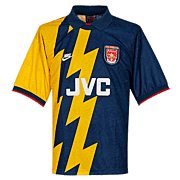 Arsenal<br>Away Prototype Shirt<br>1995 - 1996