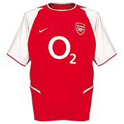 Arsenal<br>Home Shirt<br>2002 - 2003