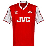Arsenal<br>Home Shirt<br>1996 - 1998