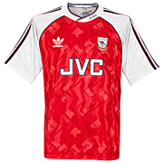Maillot Arsenal<br>Domicile<br>1990 - 1991