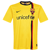 Barcelona<br>Uit Voetbalshirt<br>2008 - 2009