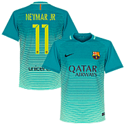 Neymar<br>Barcelona 3e Voetbalshirt<br>2016 - 2017