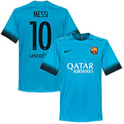 Lionel Messi<br>Barcelona 3rd Shirt<br>2015 - 2016