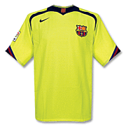 Barcelona<br>Uit Voetbalshirt<br>2005 - 2006