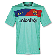 Barcelona<br>Uit Voetbalshirt<br>2010 - 2011