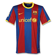 Barcelona<br>Home Shirt<br>2010 - 2011
