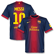 Maillot Lionel Messi<br>Barcelona Domicile<br>2012 - 2013