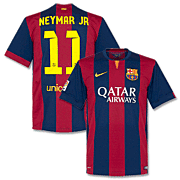 Neymar<br>Barcelona Thuis Voetbalshirt<br>2014 - 2015
