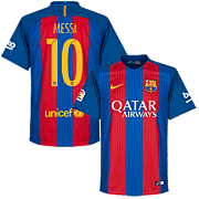 Lionel Messi<br>Barcelona Home Jersey<br>2016 - 2017