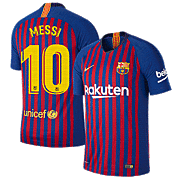 Maillot Lionel Messi<br>Barcelona Domicile<br>2018 - 2019