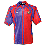 Barcelona<br>Camiseta Local<br>1997 - 1998