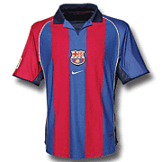 Barcelona<br>Home Shirt<br>2001 - 2002