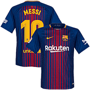 Maillot Lionel Messi<br>Barcelona Domicile<br>2017 - 2018