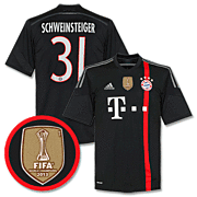 Schweinsteiger<br>Bayern Munich 3rd Shirt<br>2014 - 2015