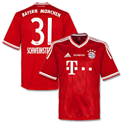 Schweinsteiger<br>Bayern München Thuisshirt<br>2013 - 2014