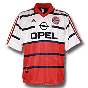 Bayern Munich<br>Away Shirt<br>1998 - 2000