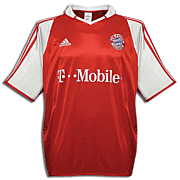 Maillot Bayern Munich<br>Domicile<br>2003 - 2004