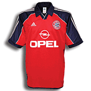 Bayern Munich<br>Home Shirt<br>2000 - 2001