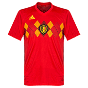 Bélgica<br>Camiseta Local<br>2018 - 2019