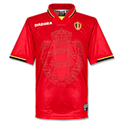 België<br>Thuis Voetbalshirt<br>1996 - 1997