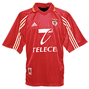 Benfica<br>Home Shirt<br>1998 - 2000