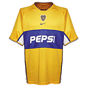 Boca Juniors<br>Uit Voetbalshirt<br>2002 - 2003