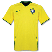 Brazilië<br>Thuis Voetbalshirt<br>2007 - 2008
