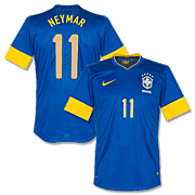 Neymar<br>Camiseta Brasil Visitante<br>2012 - 2013