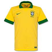 Brasil<br>Camiseta Local<br>2013 - 2014