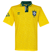 Brazilië<br>Thuis Voetbalshirt<br>1992 - 1994