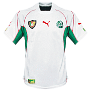 Camerún<br>Camiseta 3era<br>2002 - 2003
