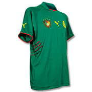 Kameroen<br>Thuis Voetbalshirt<br>2004 - 2005