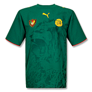 Kameroen<br>Thuis Voetbalshirt<br>2006 - 2007