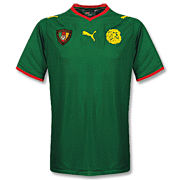 Camerún<br>Camiseta Local<br>2008 - 2009