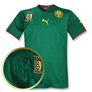 Cameroon<br>Home Jersey<br>2009 - 2010