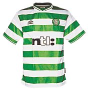 Celtic<br>Home Shirt<br>2000 - 2001