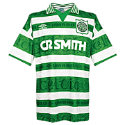 Maillot Celtic<br>Domicile<br>1996 - 1997