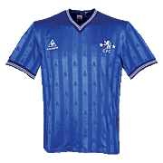 Chelsea<br>Local Camiseta<br>1985 - 1986<br>