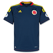 Colombia<br>Uit Voetbalshirt<br>2012 - 2013