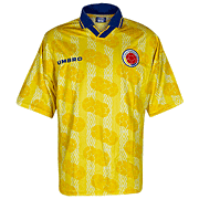 Colombia<br>Thuisshirt<br>1994 - 1996