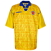 Colombia<br>Thuis Voetbalshirt<br>1997 - 1998