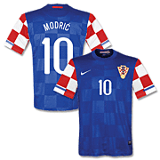 Modric<br>Kroatië Uitshirt<br>2010 - 2011