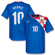 Modric<br>Kroatië Uit Voetbalshirt<br>2012 - 2013