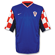 Kroatië<br>Uit Voetbalshirt<br>2002 - 2003