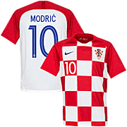 Modric<br>Croatia Home Shirt<br>2018 - 2019
