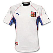 Czech Republic<br>Away Shirt<br>2002 - 2003