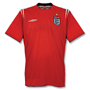 Engeland<br>Uit Voetbalshirt<br>2004 - 2005