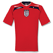 Inglaterra<br>Camiseta Visitante<br>2008 - 2010