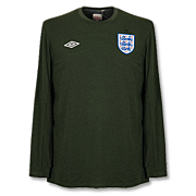 Inglaterra<br>Camiseta Local Portero<br>2009 - 2011