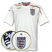 Engeland<br>Thuis Voetbalshirt<br>2007 - 2009